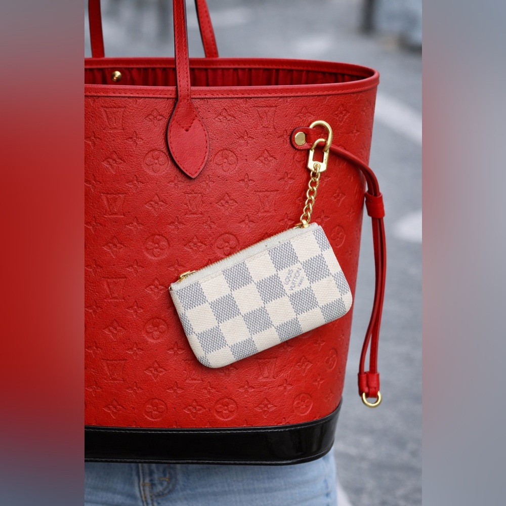 Louis Vuitton Damier Azur Coin Pouch Wallet - Picture 1 of 8